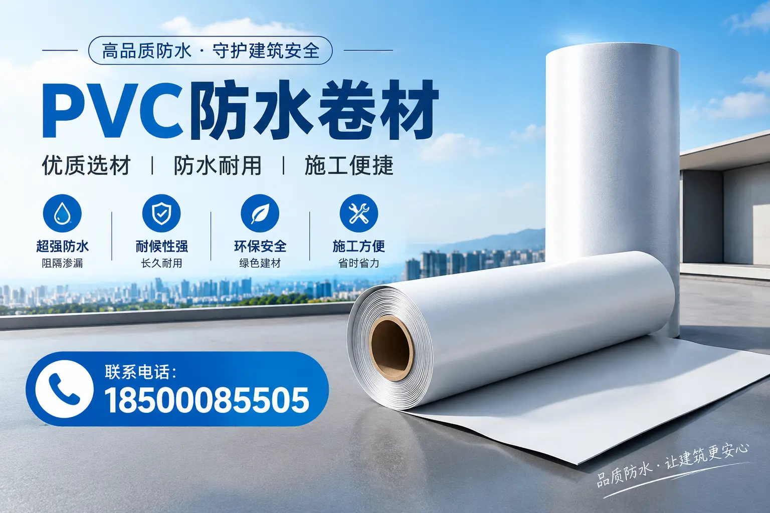 如何评估PVC防水卷材的性价比?龙岩消费者必读